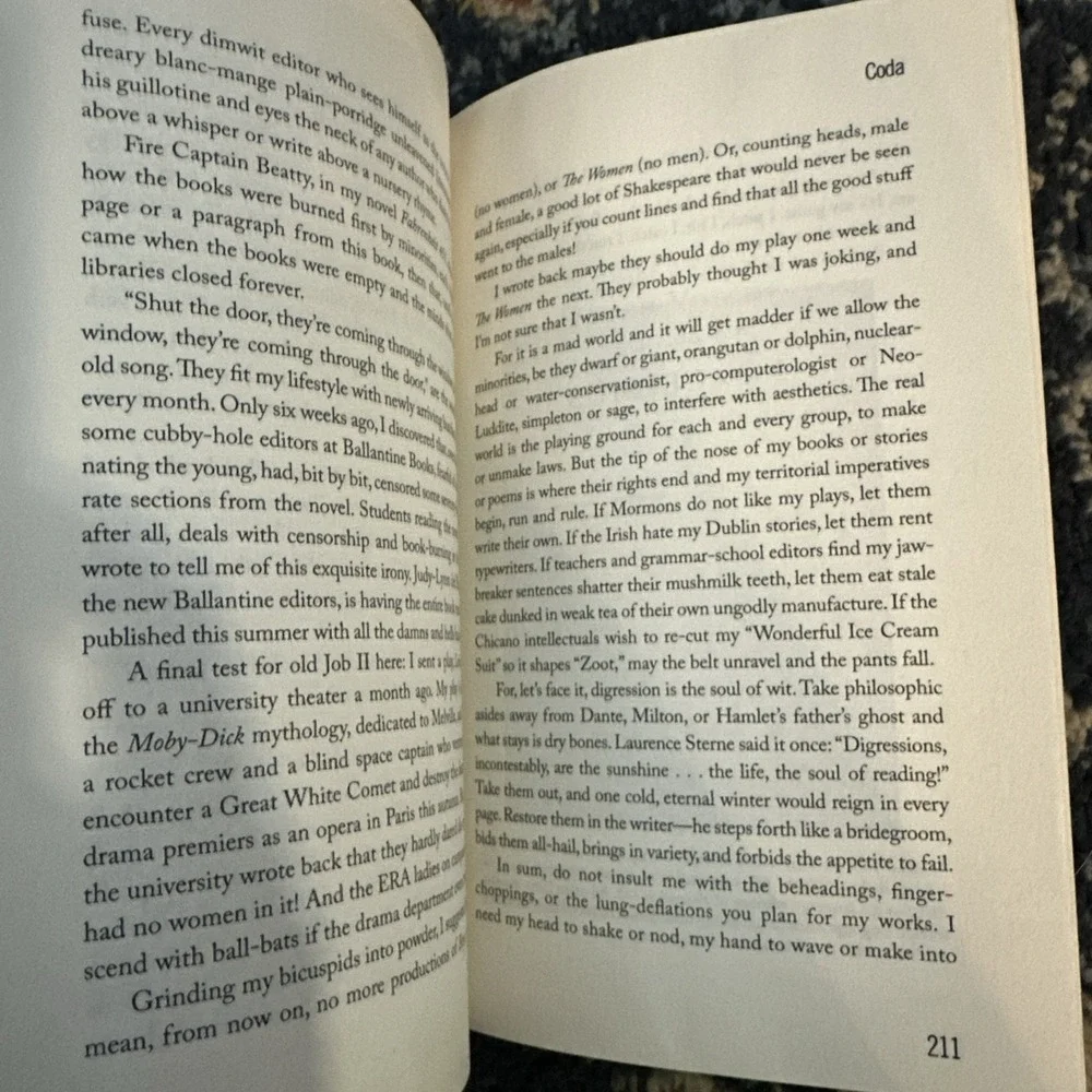 Ray Bradbury Fahrenheit 451 Book 60th Anniversary Edition Paperback Red One Size